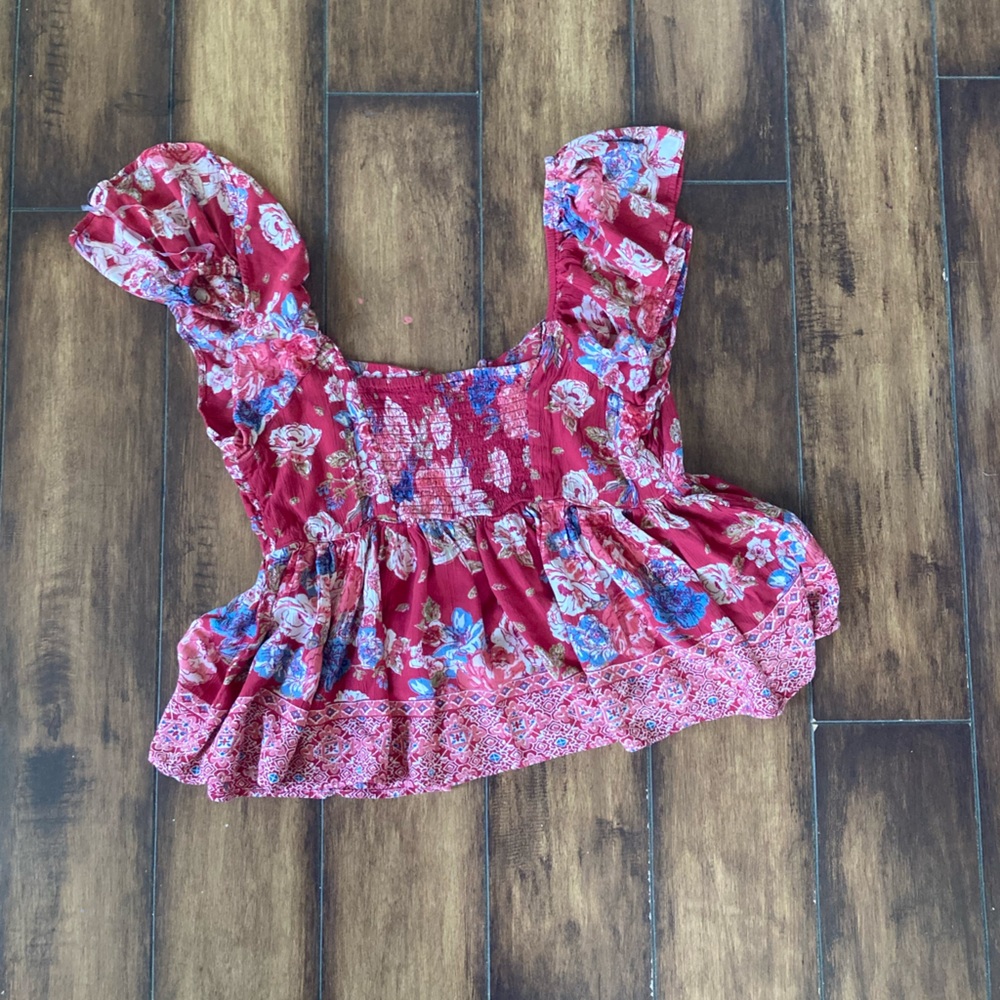 Flowy Floral Top